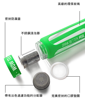 bottle parts green M TW